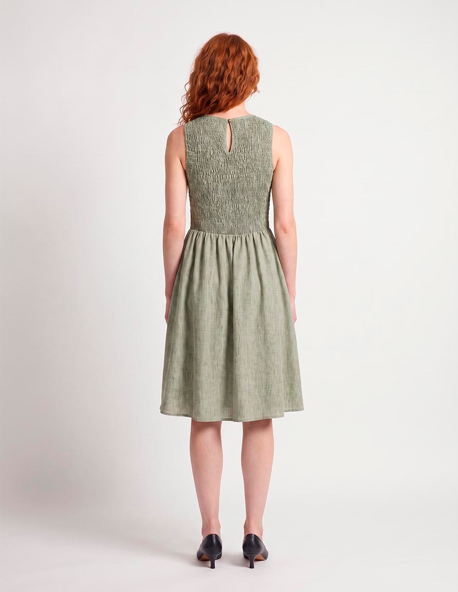Vestido 3/4 casual para mujer 2