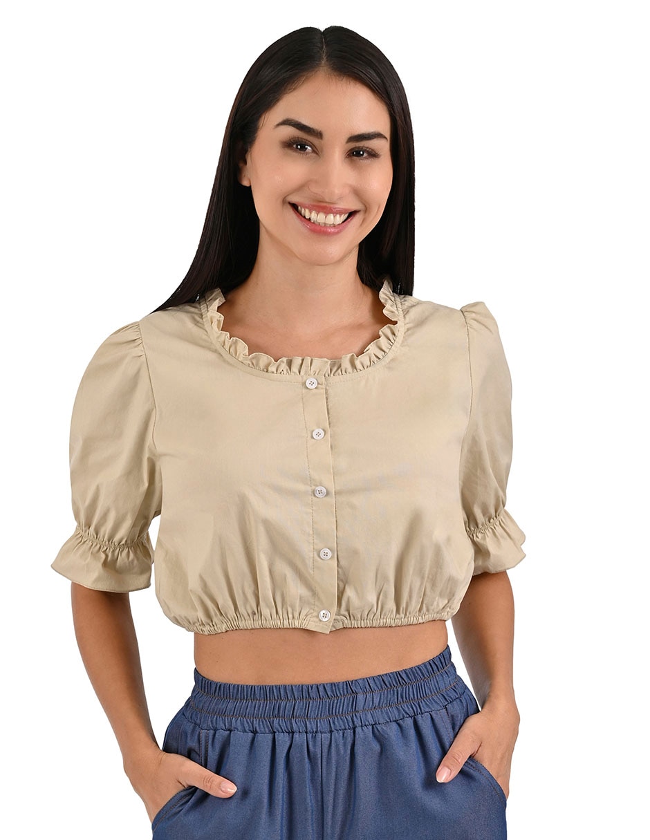 Blusa manga corta para mujer Blusa manga corta para mujer