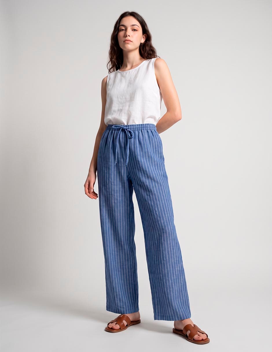 Pantalón relaxed regular para mujer Pantalón relaxed regular para mujer