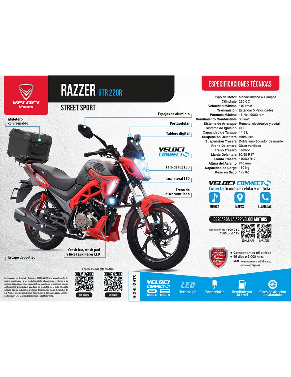 Motocicleta urbana 2026 2