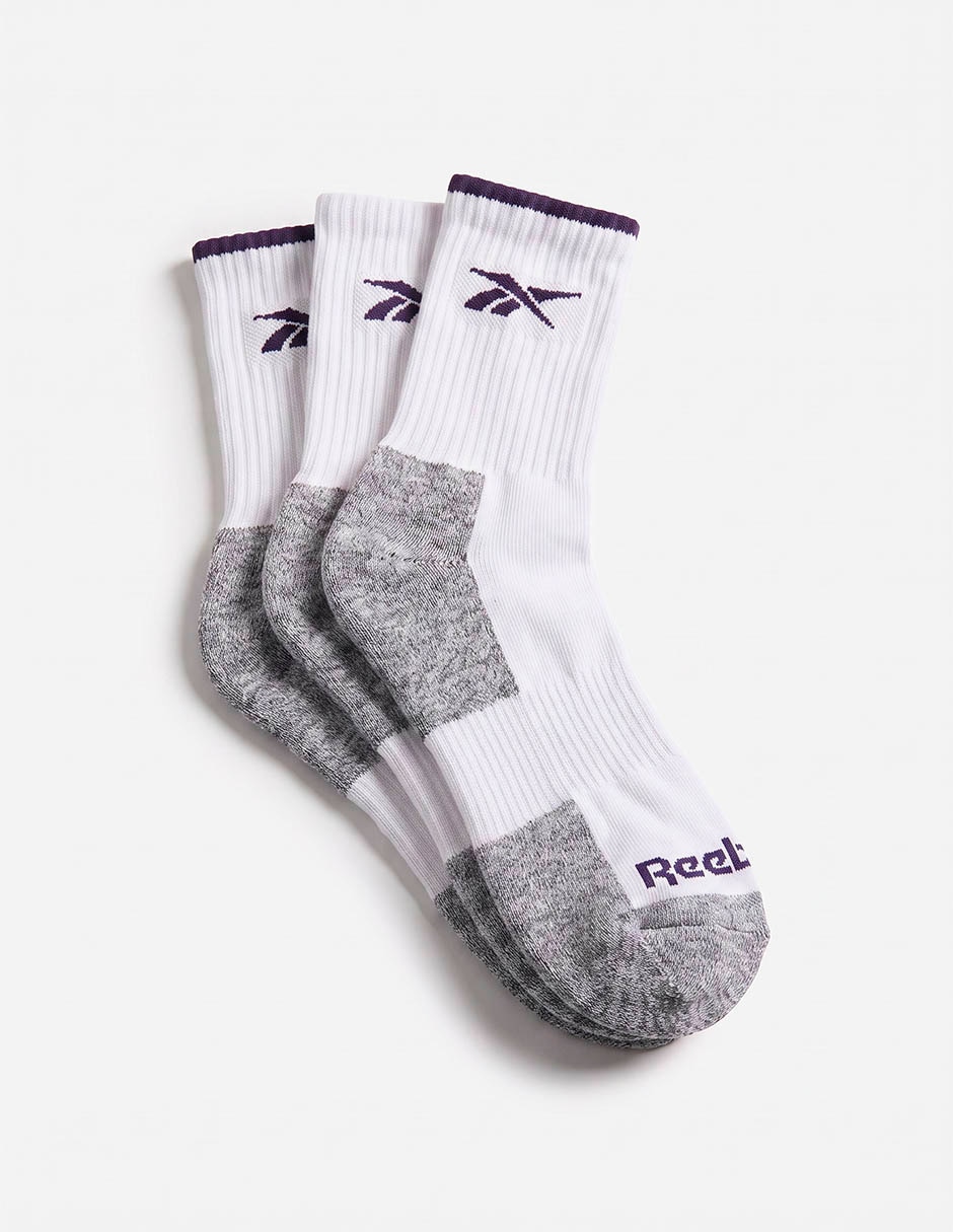 Set de calcetín para entrenamiento para mujer 3 pares
