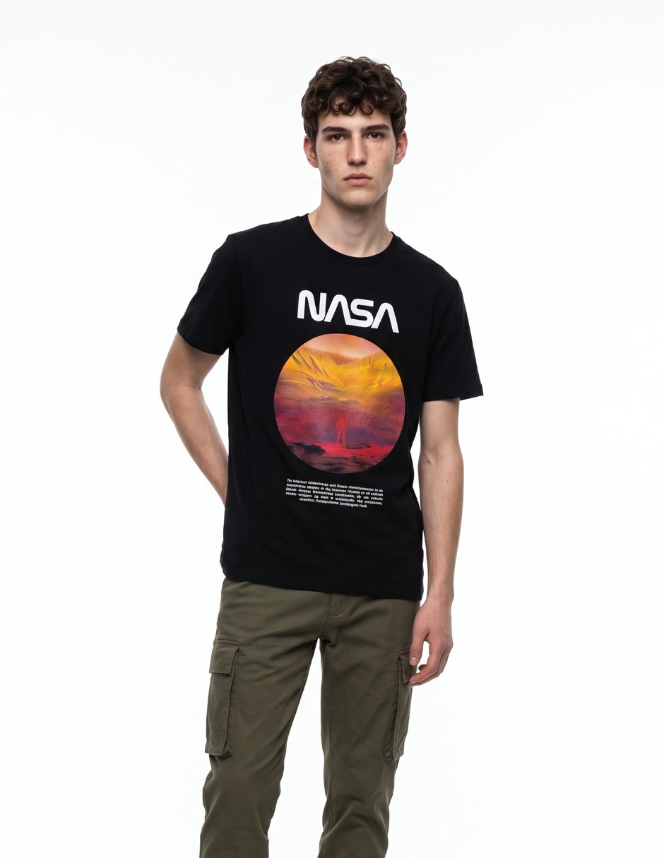 Playera cuello redondo para hombre Playera cuello redondo para hombre