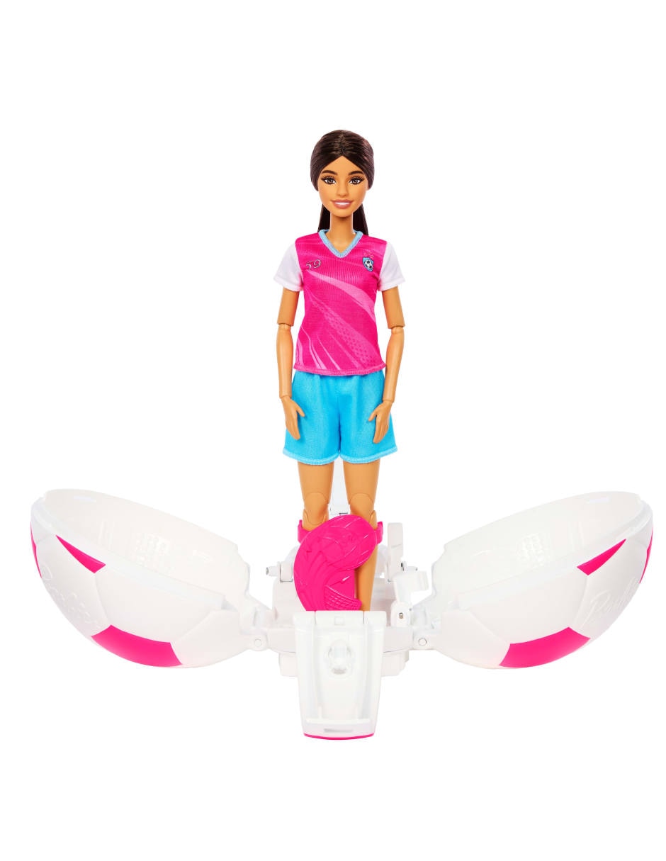 Muñeca roll & reveal jugadora de fútbol 2