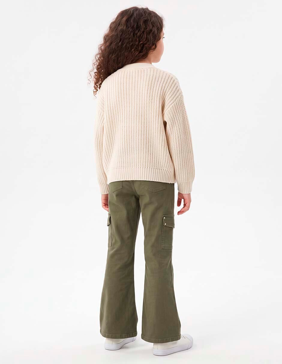 Pantalón cargo para niña 6