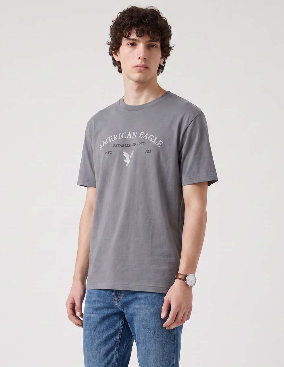 Playera cuello redondo para hombre