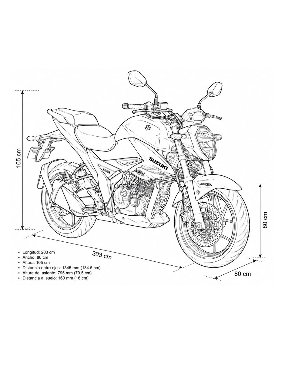 Motocicleta urbana Gixxer NK 250cc 2027 6