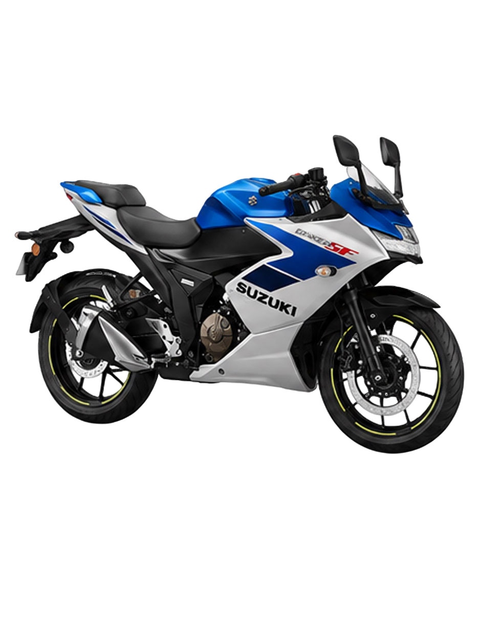 Motocicleta eléctrica Suz Gixxer Sf 250Cc Blanco 2027 1