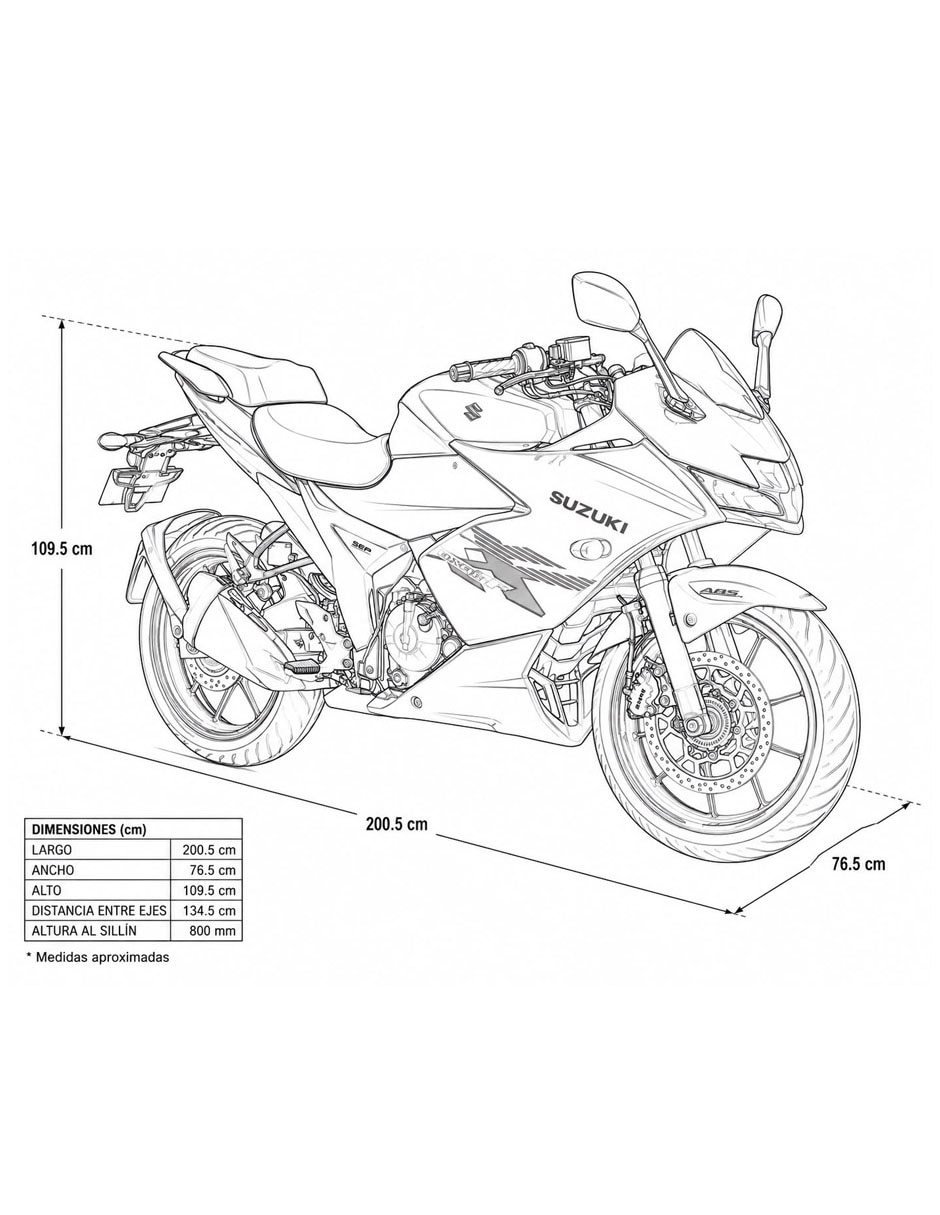 Motocicleta urbana Gixxer SF 250cc 2027 6