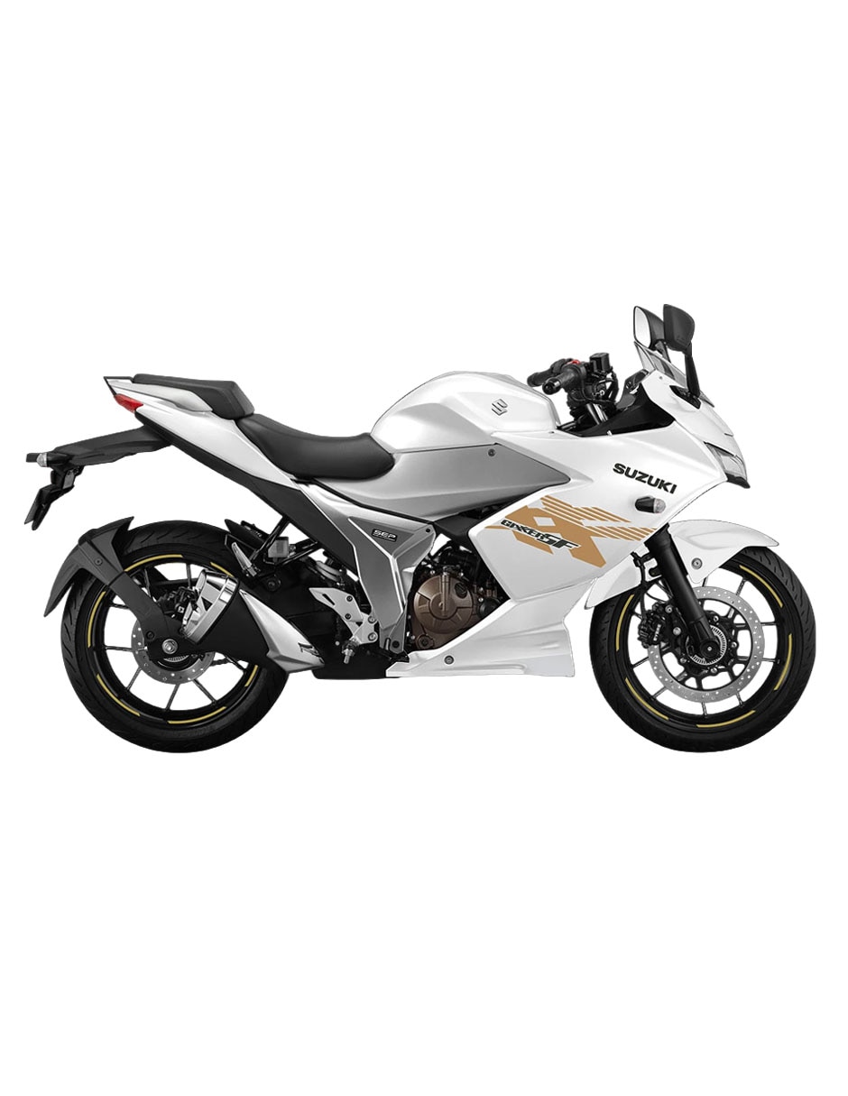 Motocicleta deportiva Suz Gixxer 250 Sf Blanco Suzuk 2027 4