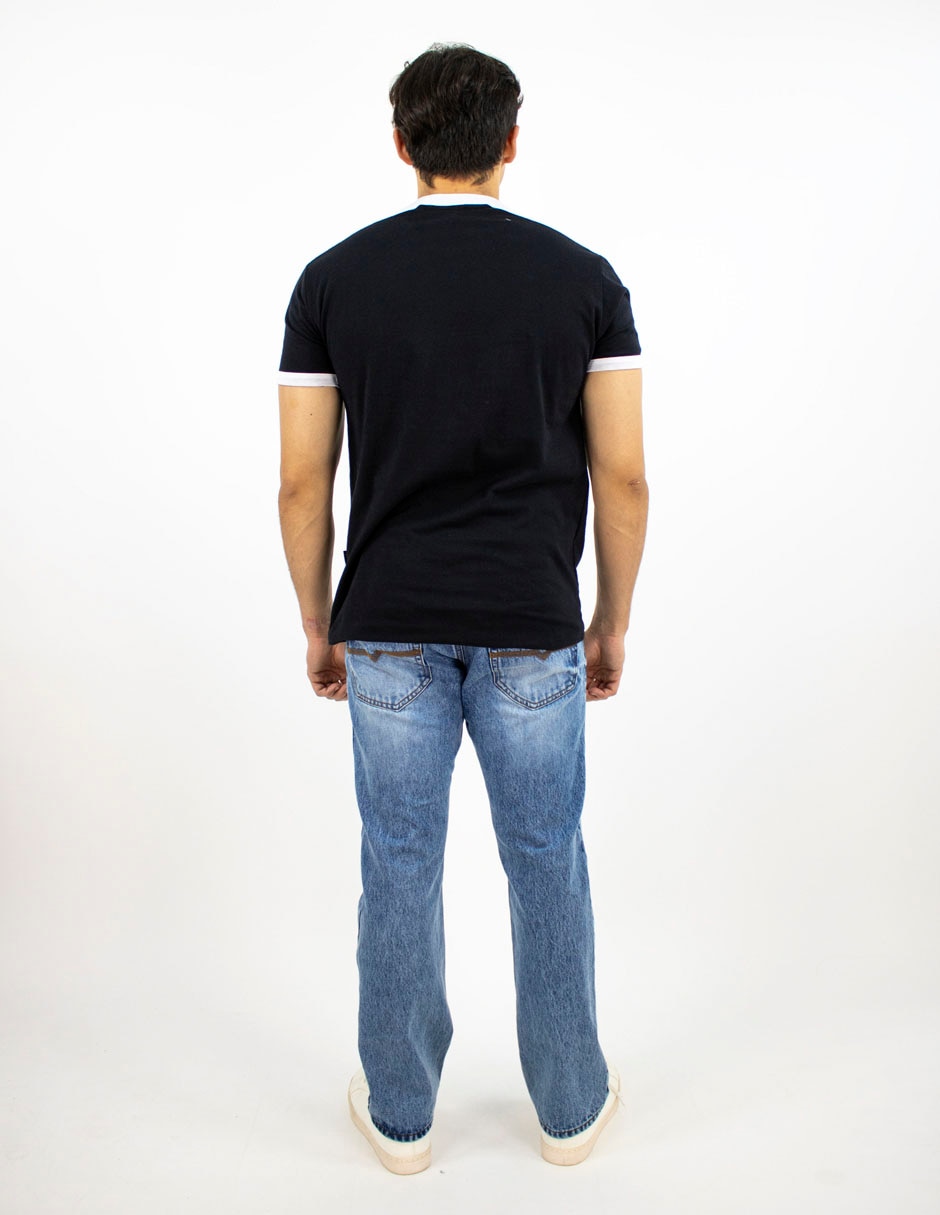 Playera cuello redondo para hombre 2