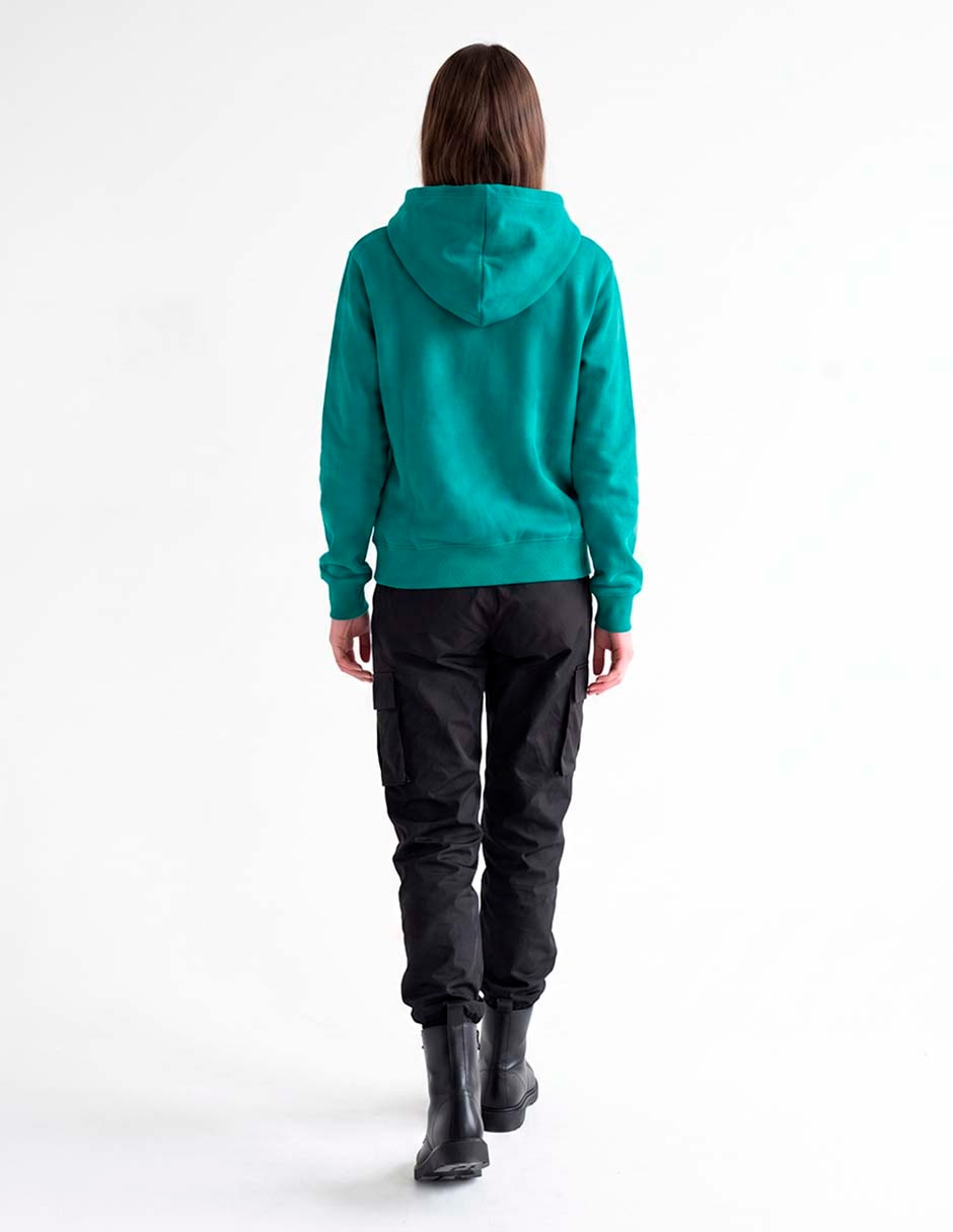 Sudadera con capucha y bolsa para mujer 2