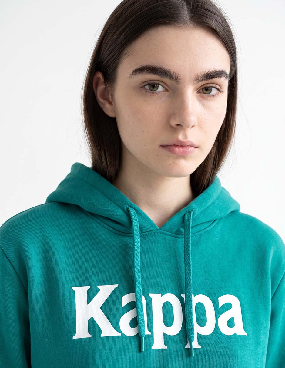 Sudadera con capucha y bolsa para mujer 4
