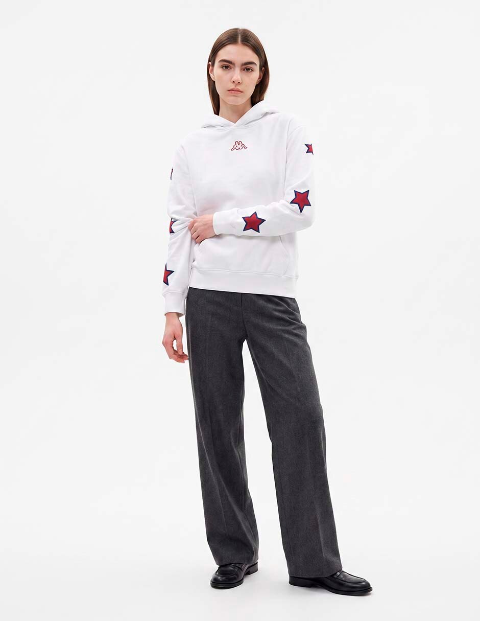 Sudadera con capucha y bolsa para mujer 3