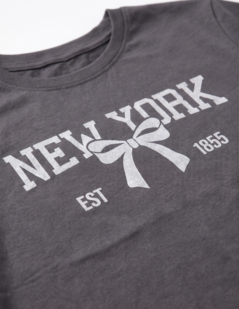 Playera manga corta para niña 6