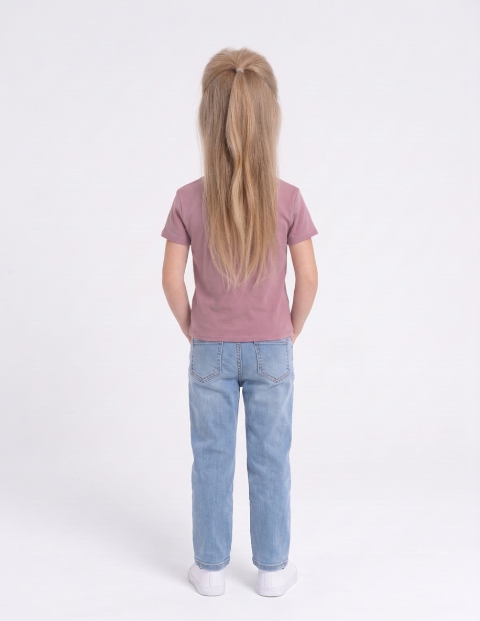 Playera manga corta para niña 2