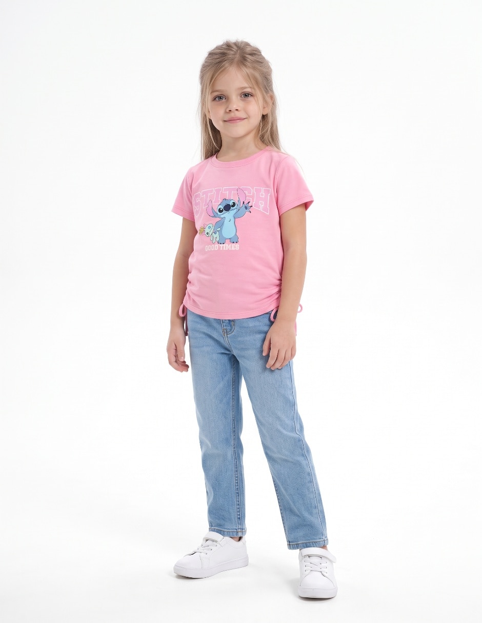 Playera manga corta para niña Playera manga corta para niña
