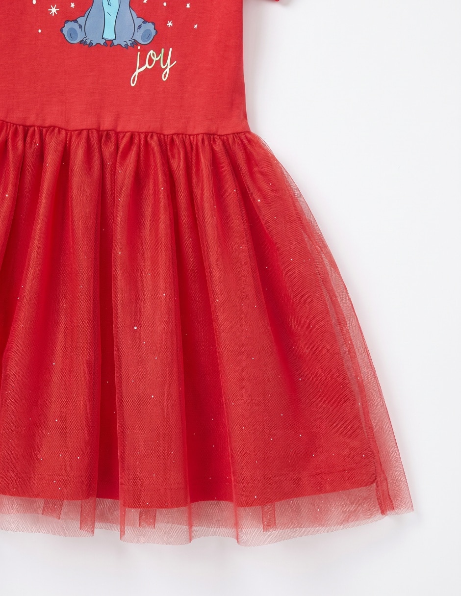 Vestido Stitch para niña 6