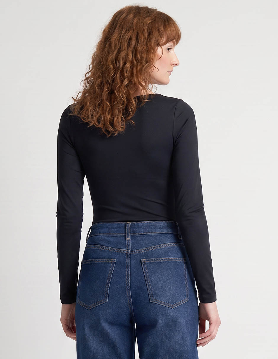 Blusa manga larga para mujer 2