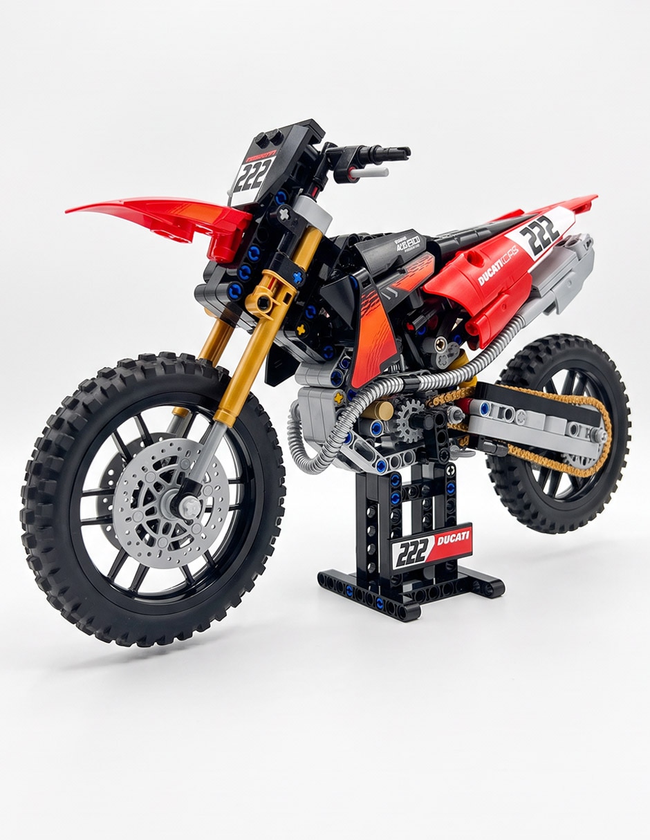 technic ducati desmo450 mx factory motorcycle 42238