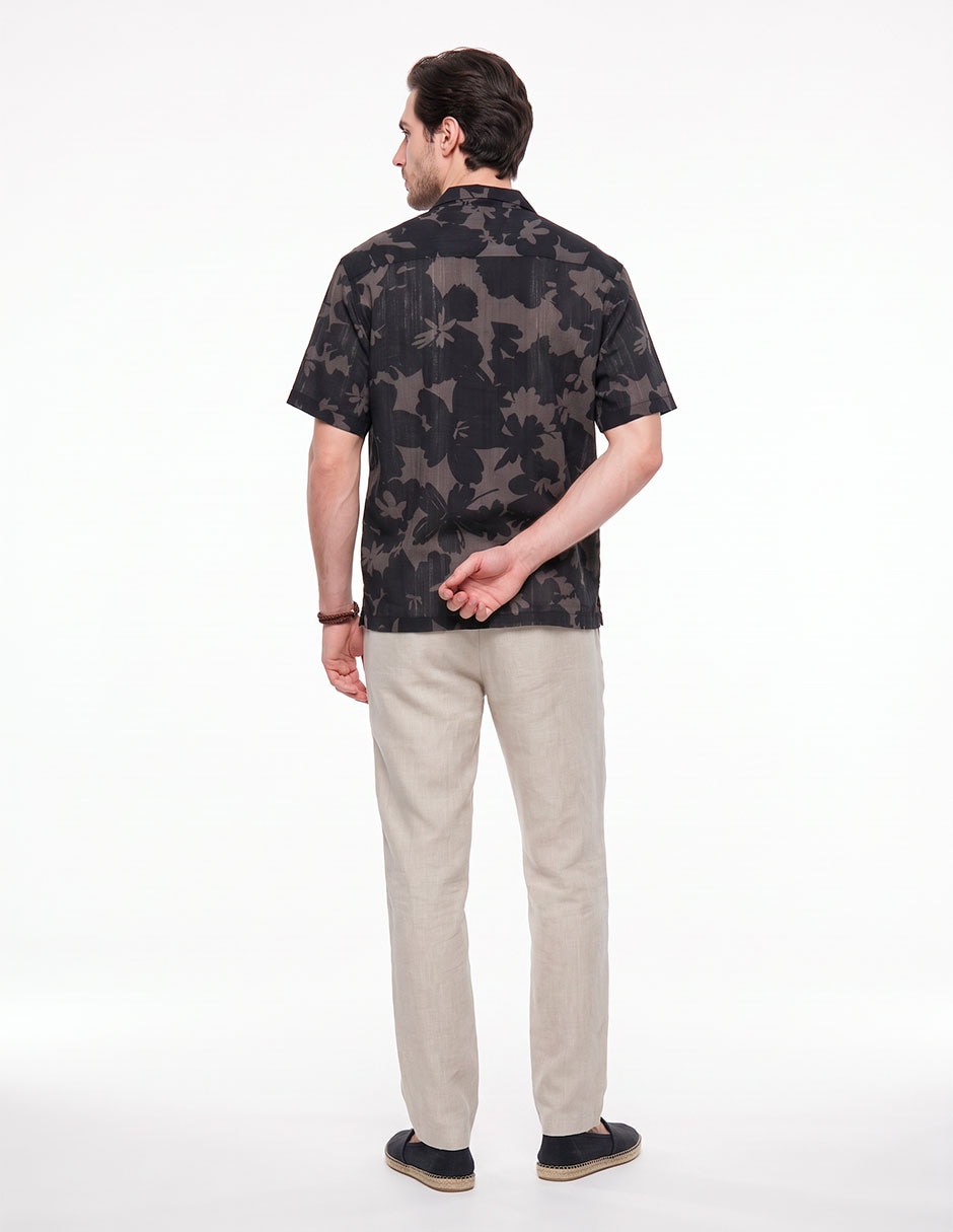Camisa casual manga corta para hombre 2