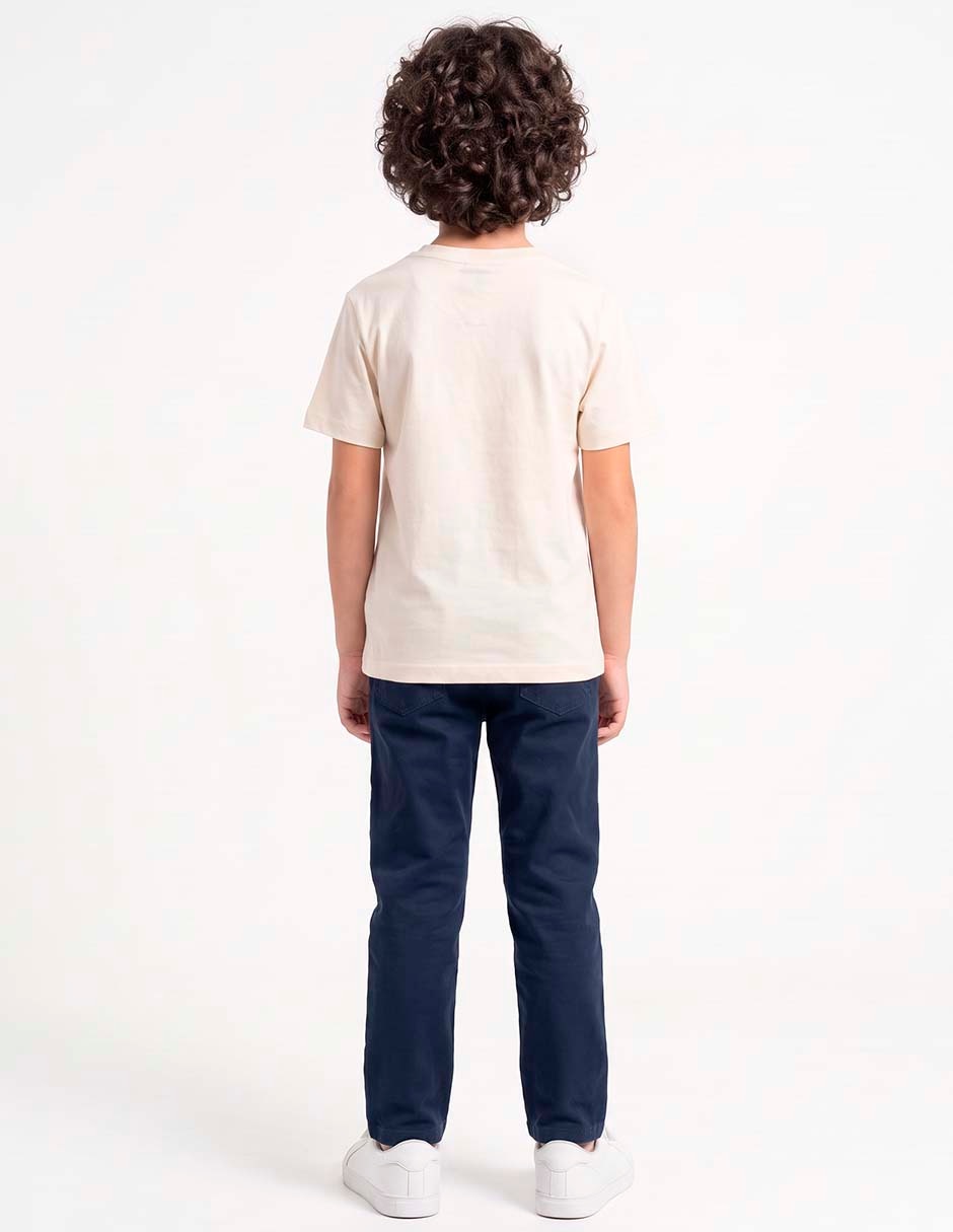 Playera manga corta para niño 2