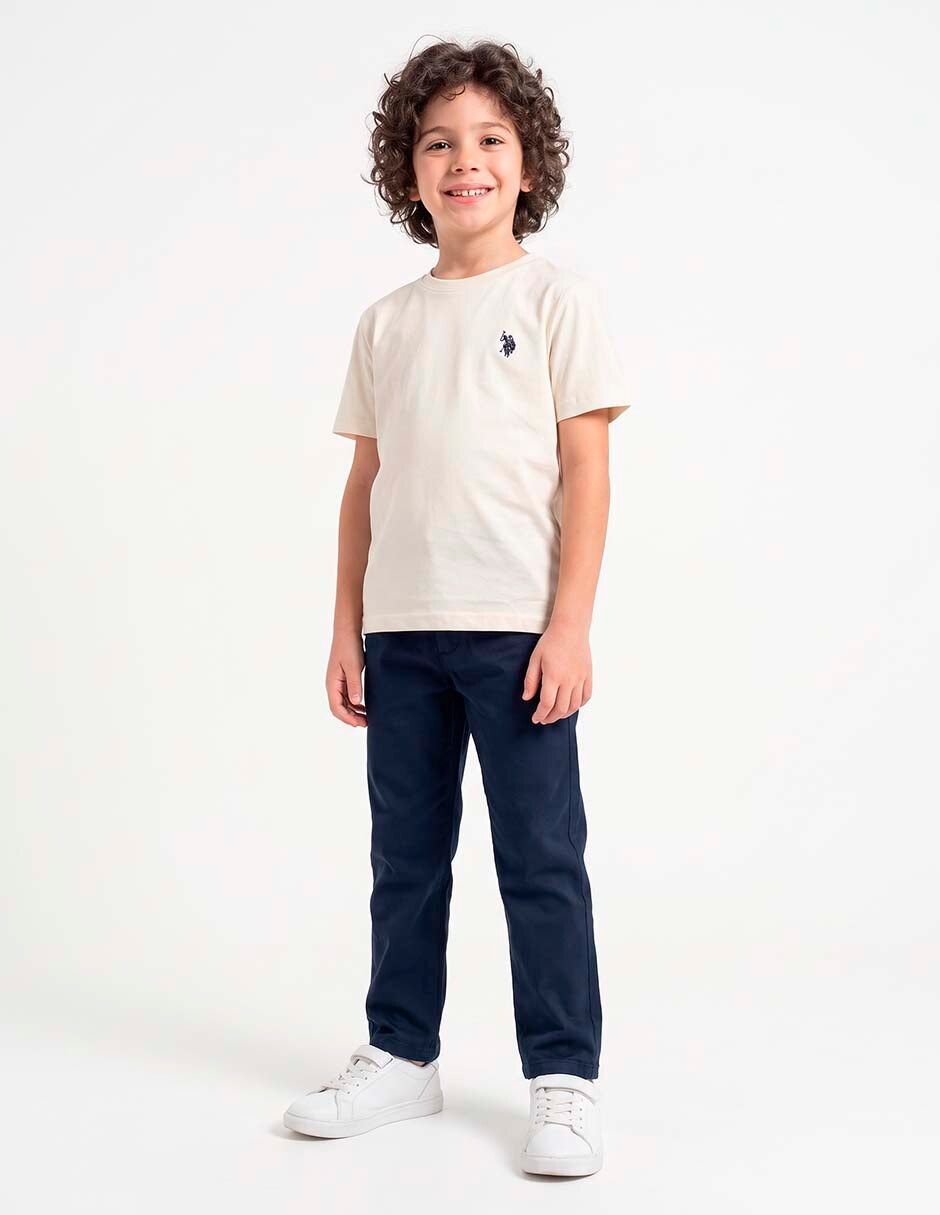 Playera manga corta para niño Playera manga corta para niño