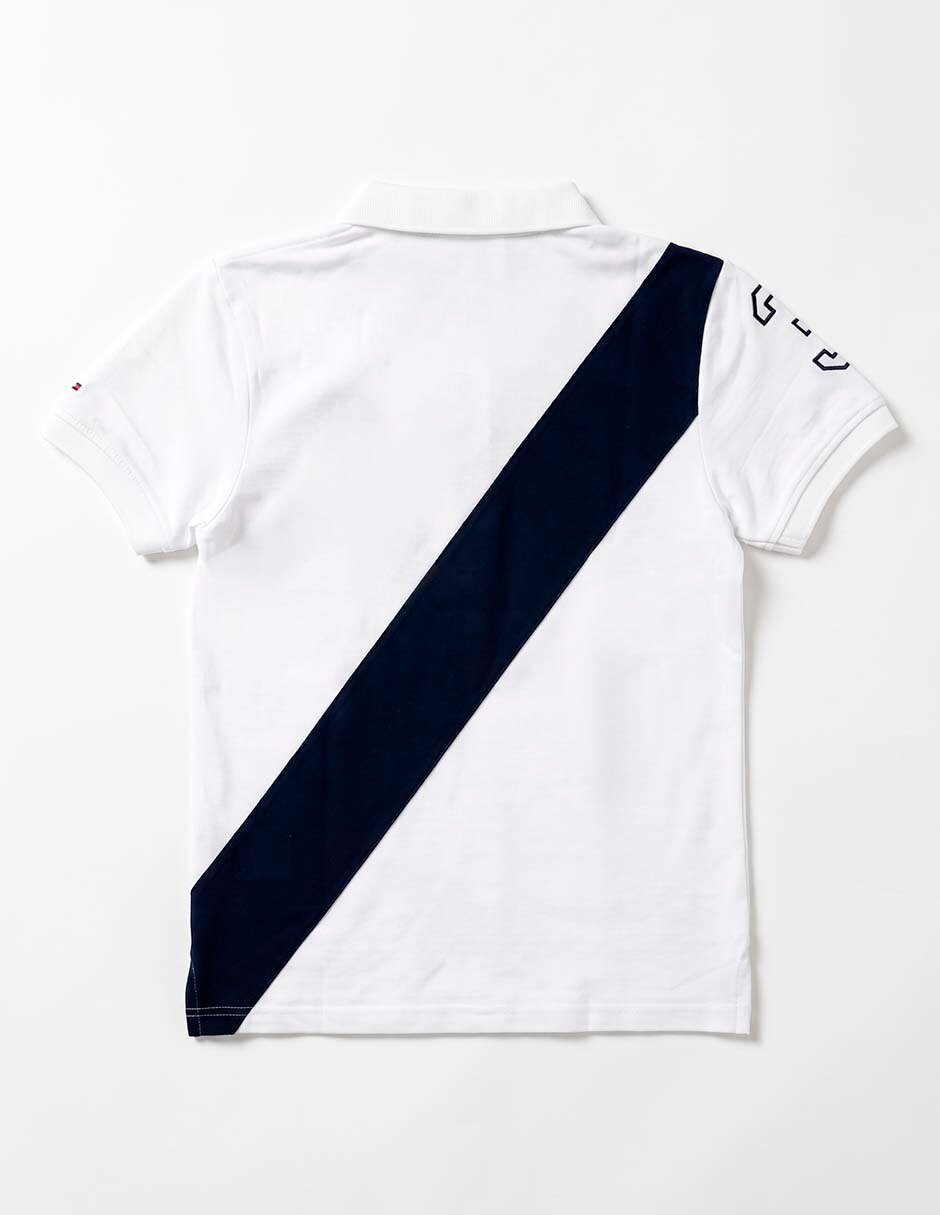 Playera tipo polo para niño 4