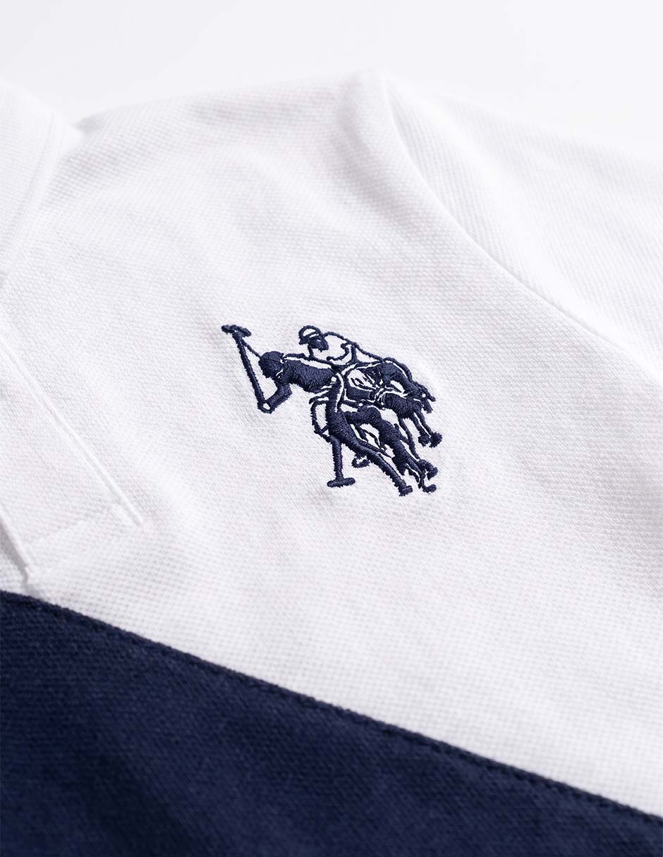 Playera tipo polo para niño 5