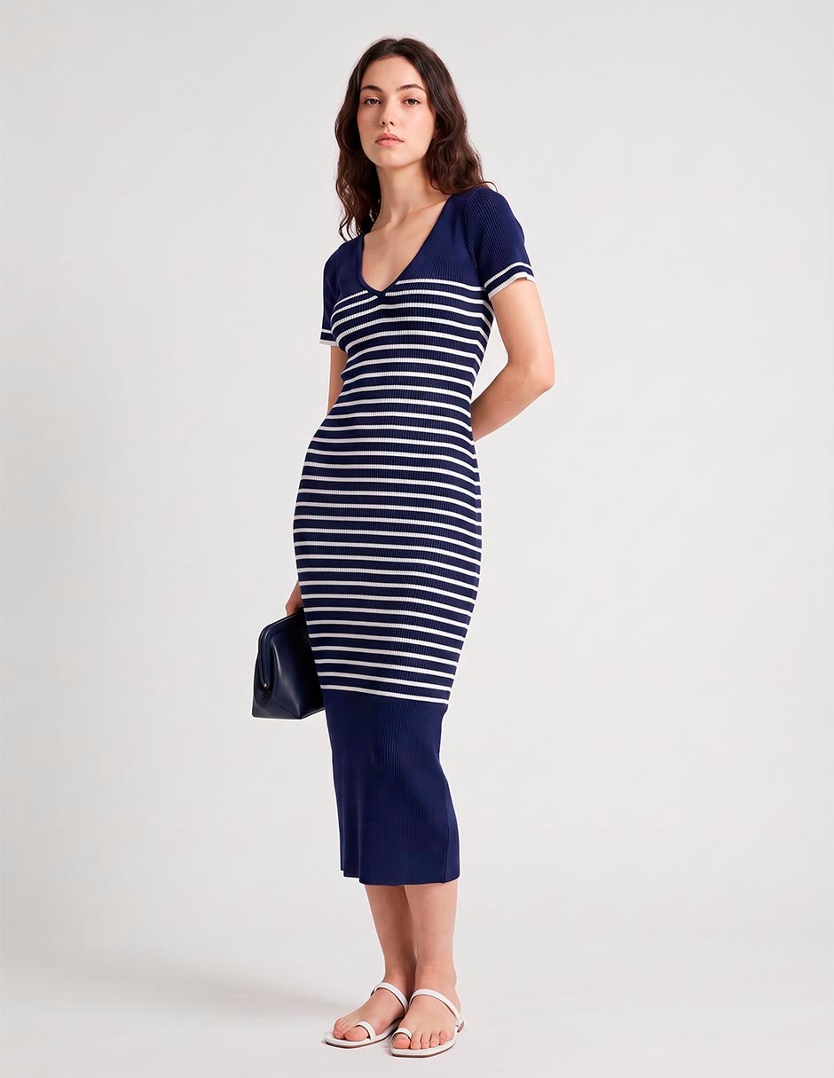Vestido midi casual para mujer 3