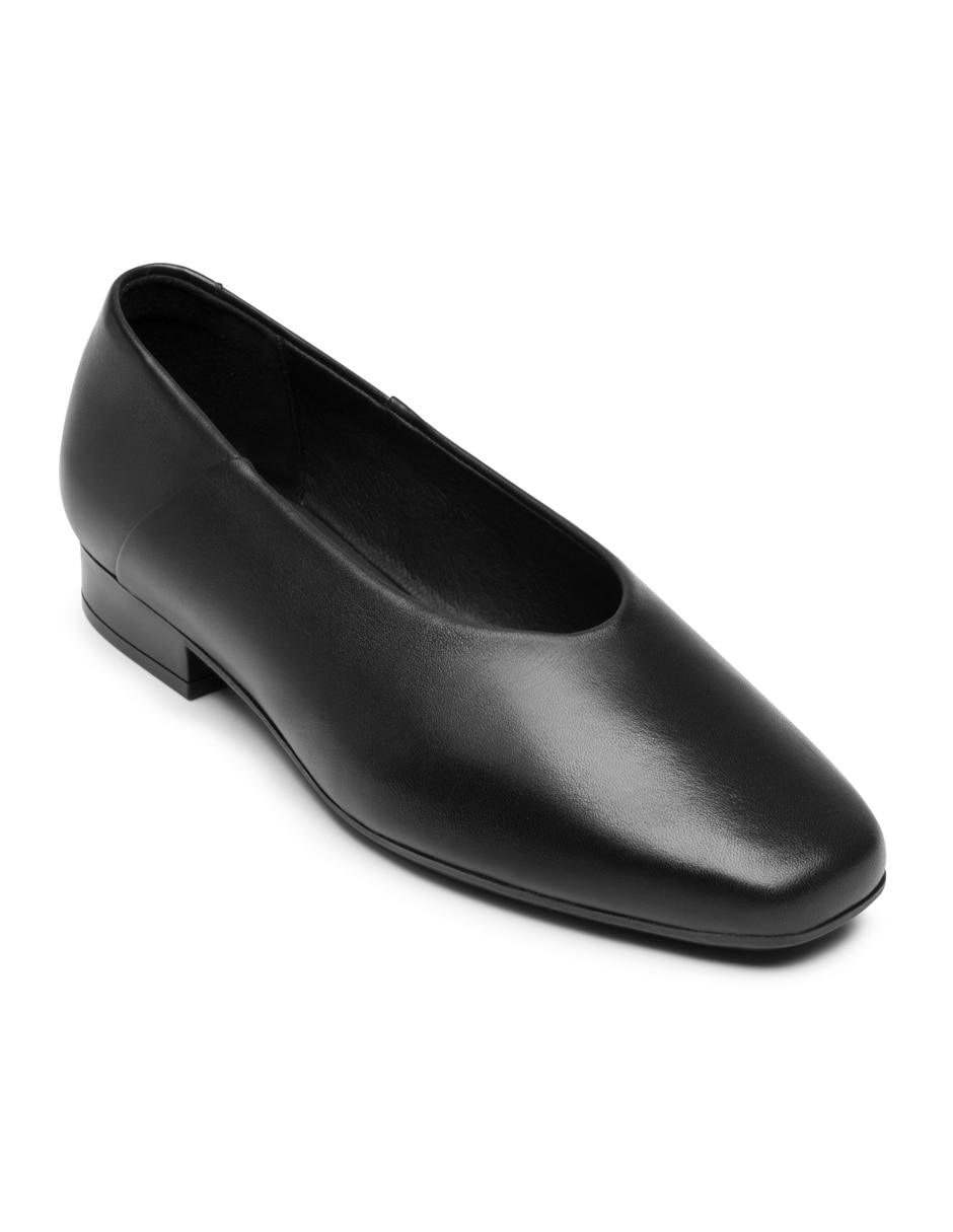 Balerinas de piel para mujer