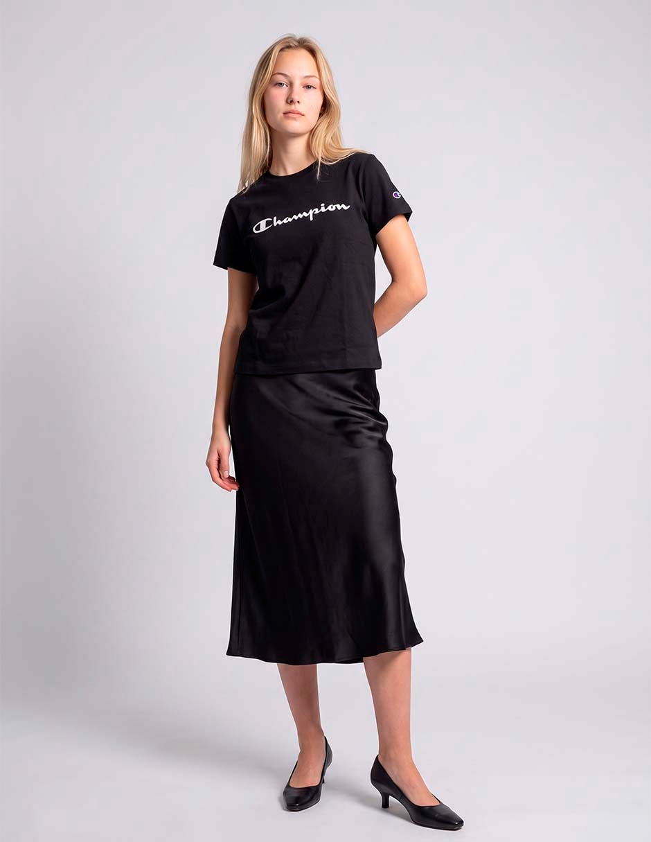 Playera manga corta cuello redondo para mujer Playera manga corta cuello redondo para mujer