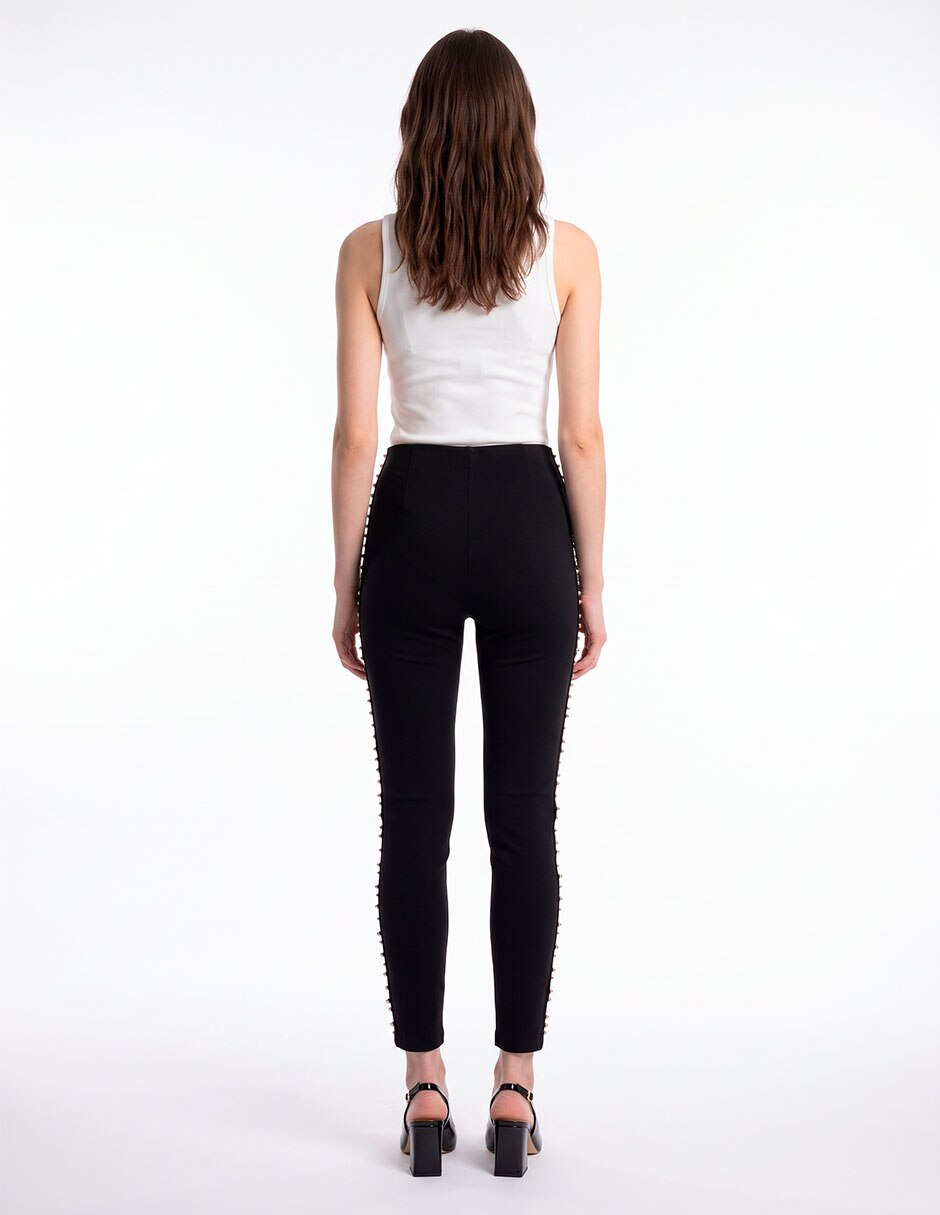 Legging a la cintura con elástico para mujer 2
