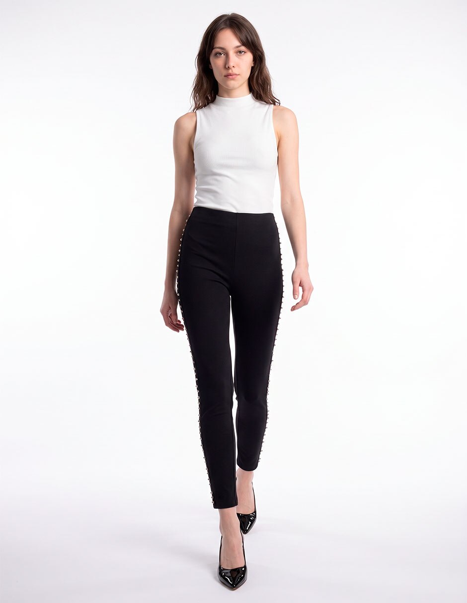Legging a la cintura con elástico para mujer 3