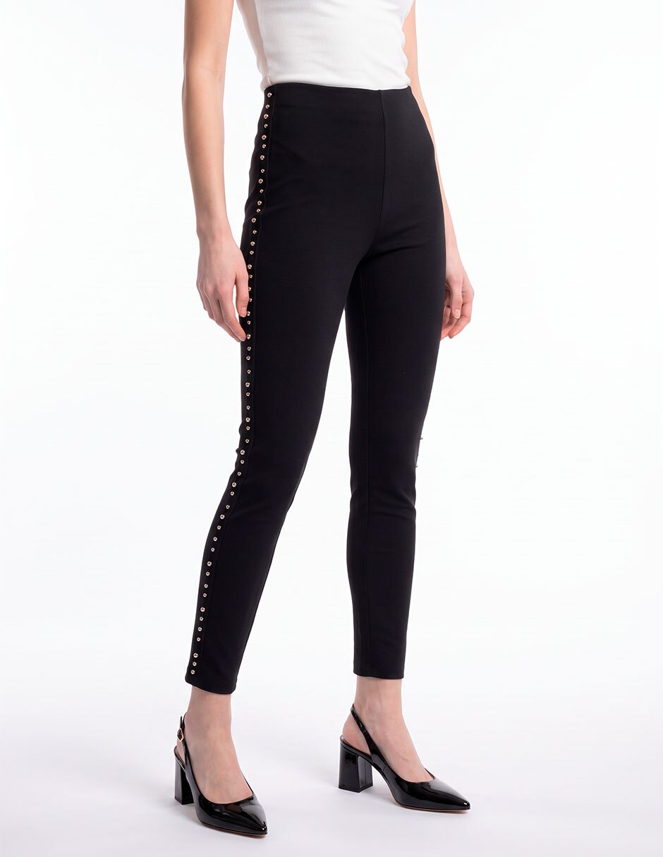 Legging a la cintura con elástico para mujer 4