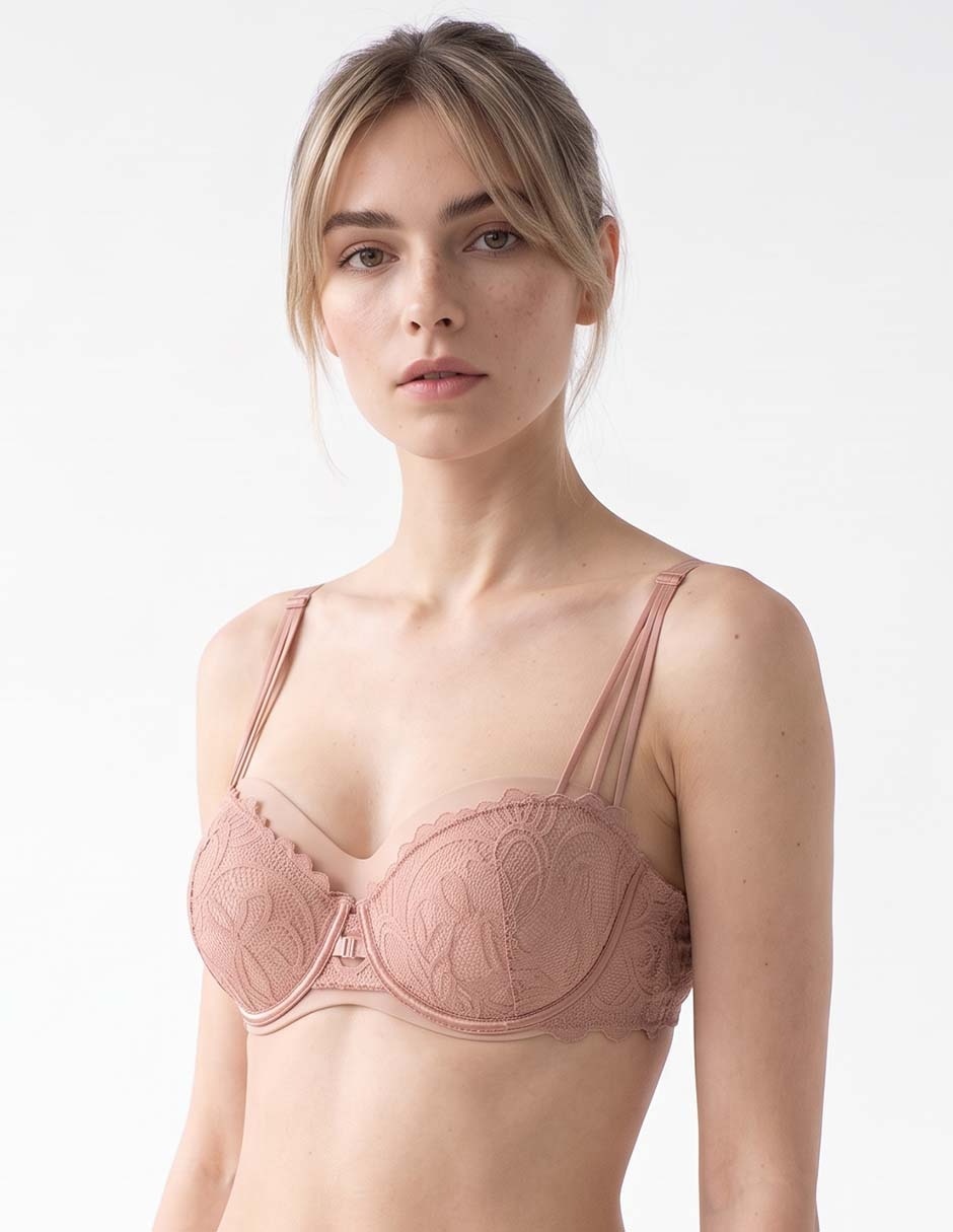 Brassiere demi para mujer 3