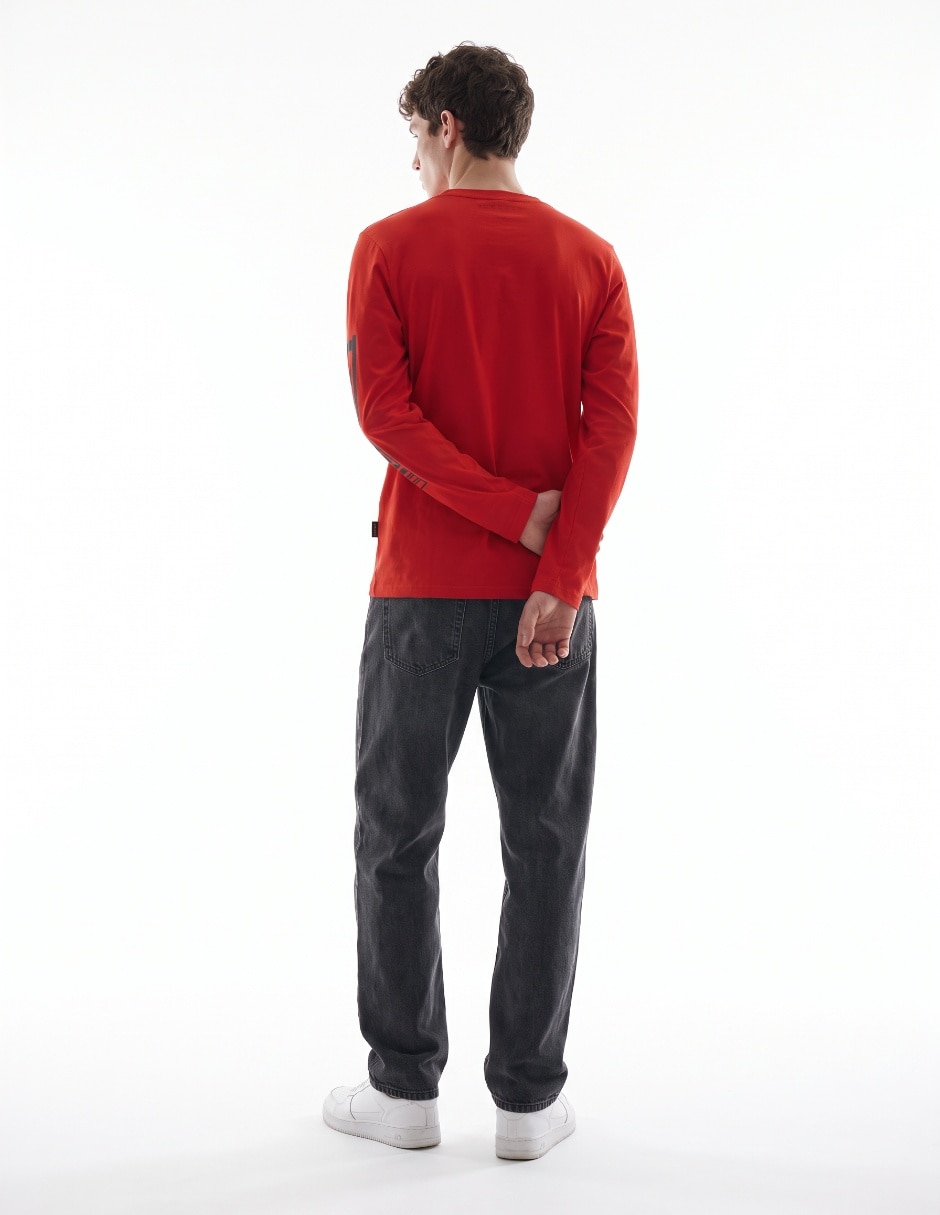 Playera cuello redondo para hombre 2