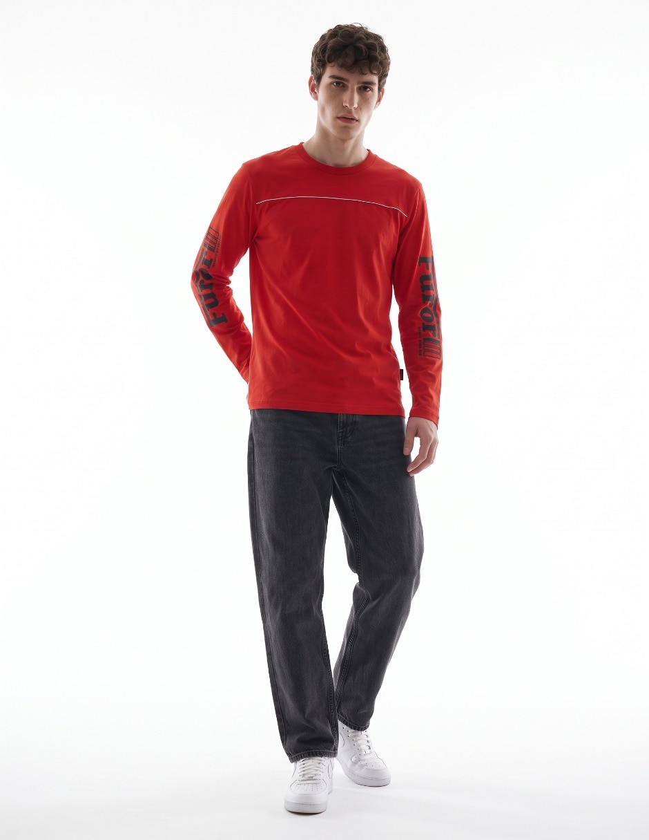 Playera cuello redondo para hombre 3