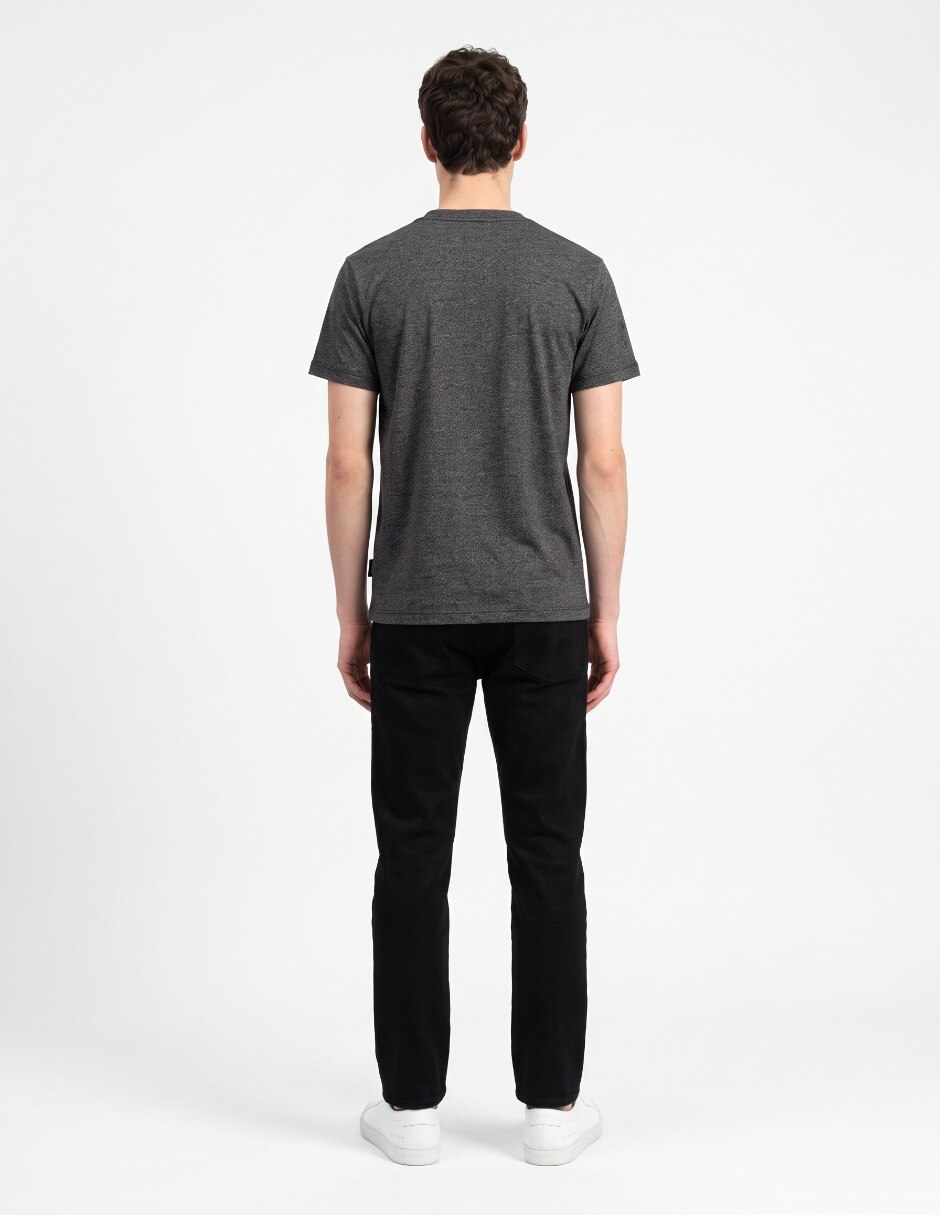 Playera cuello redondo para hombre 2