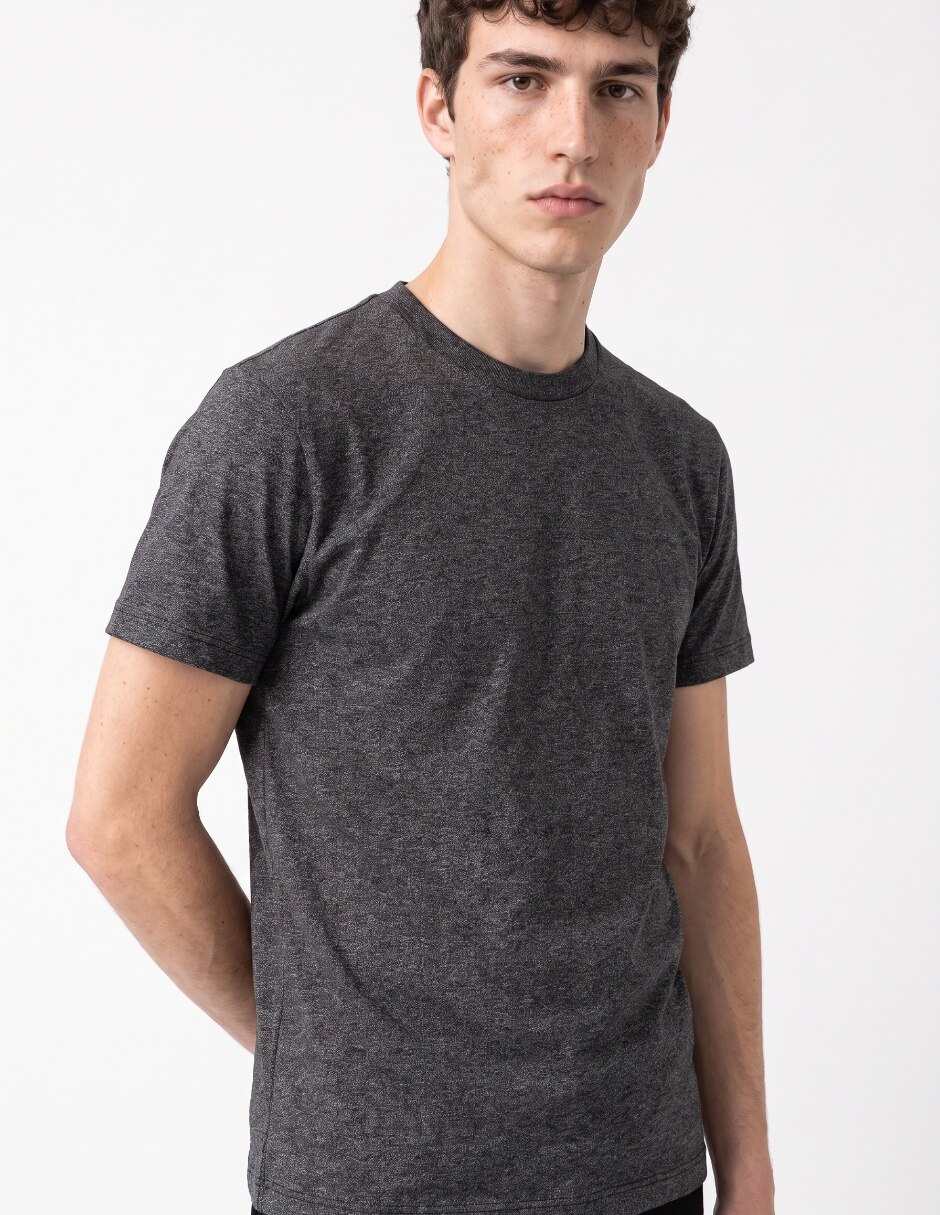 Playera cuello redondo para hombre 4
