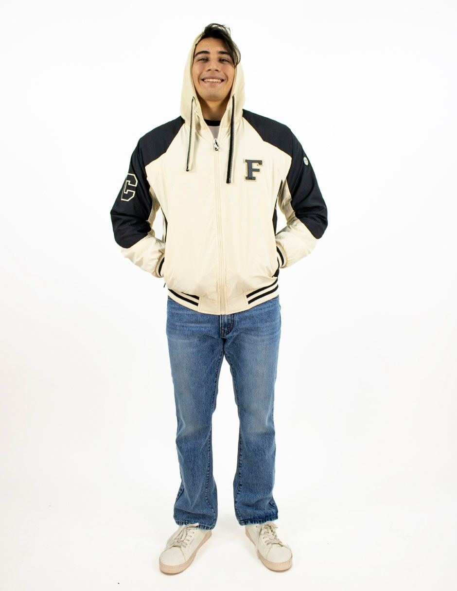 Chamarra casual con bolsilos para hombre 3