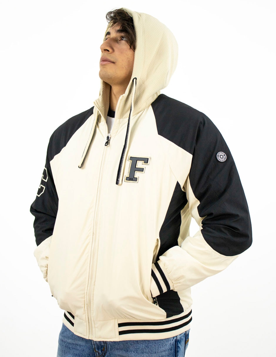 Chamarra casual con bolsilos para hombre 4