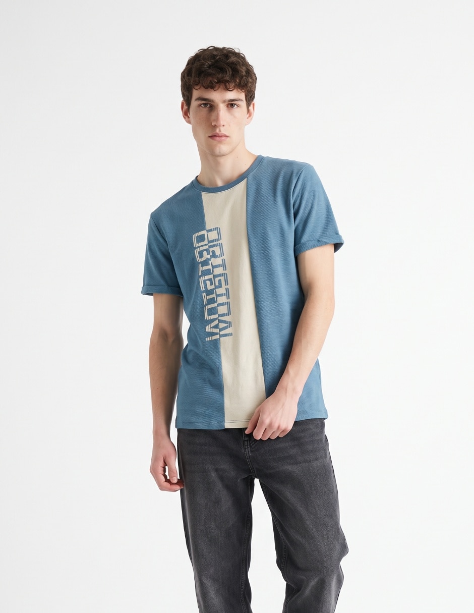 Playera cuello redondo para hombre Playera cuello redondo para hombre