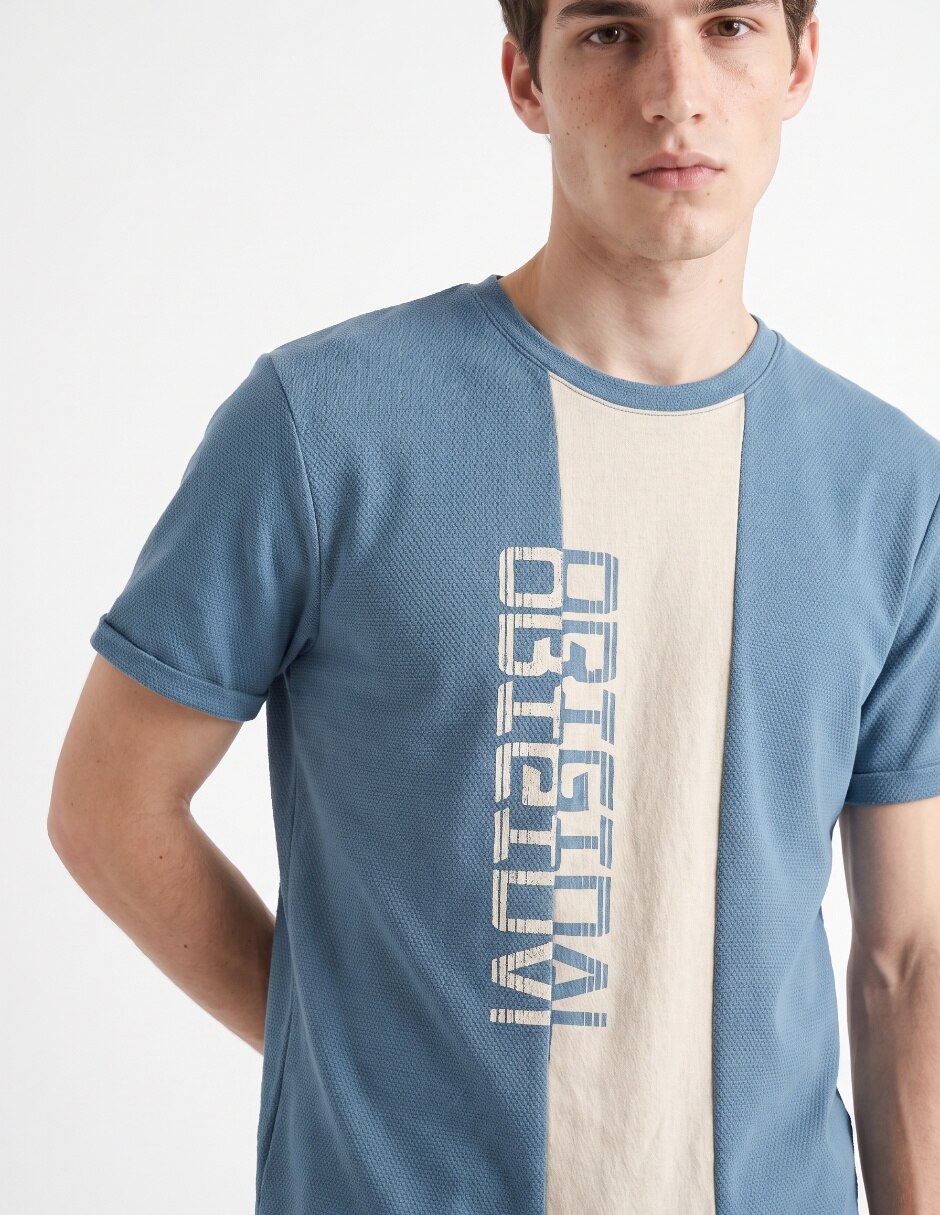 Playera cuello redondo para hombre 3