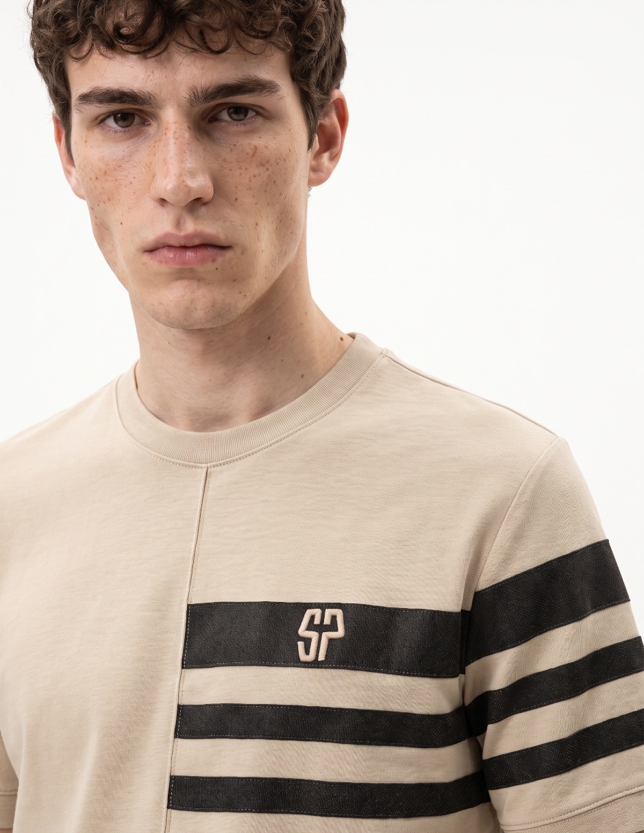 Playera cuello redondo para hombre 3