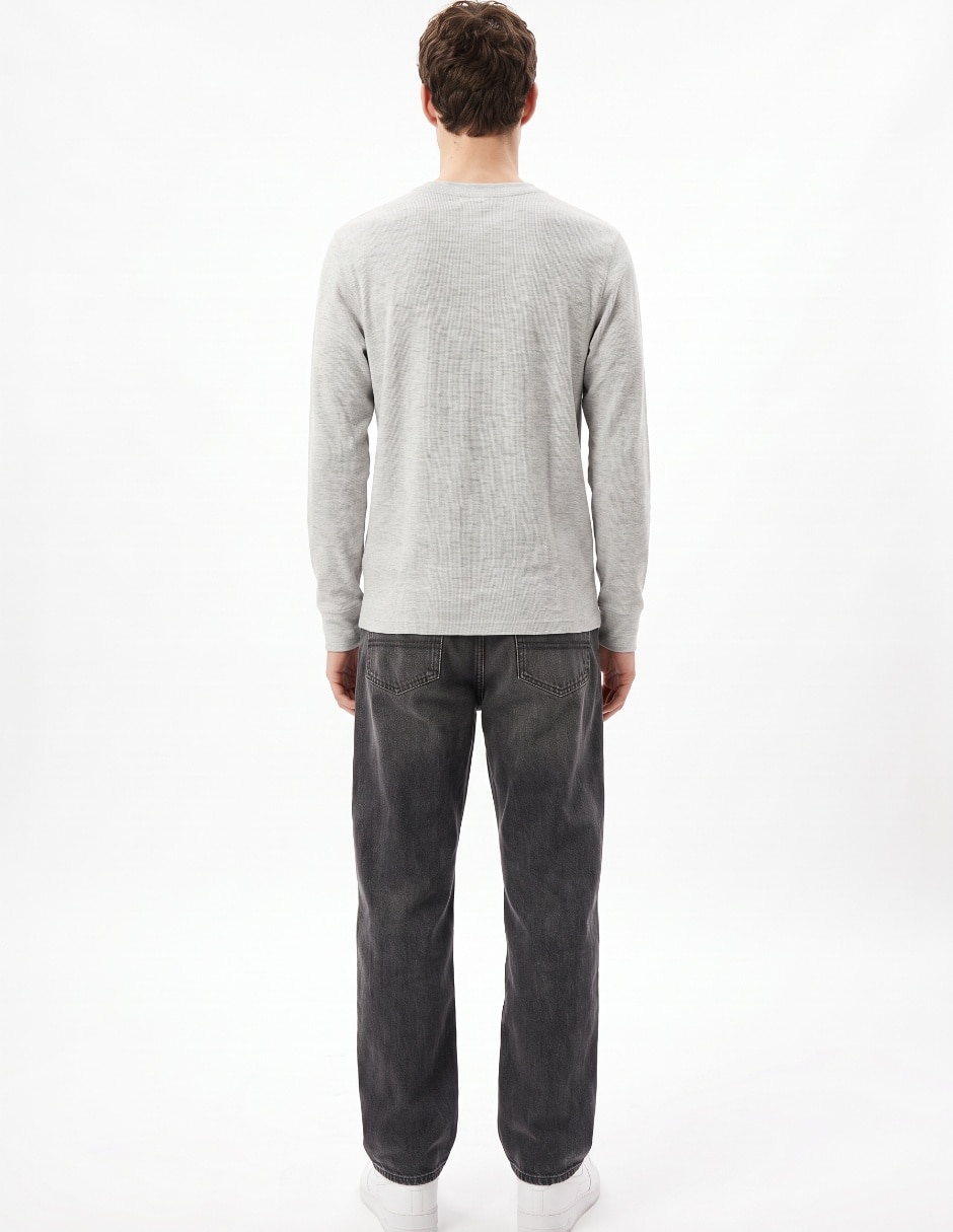 Playera cuello redondo para hombre 2