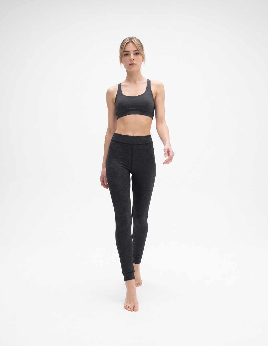 Legging cintura alta con elástico para mujer