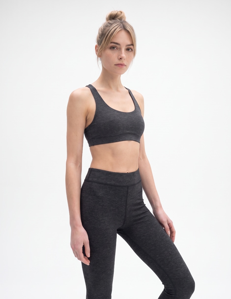 Legging cintura alta con elástico para mujer 2