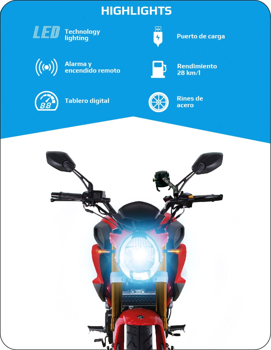 Street Sport Vel 2027 Razzer Hyper 330cc Rojo 2026 4