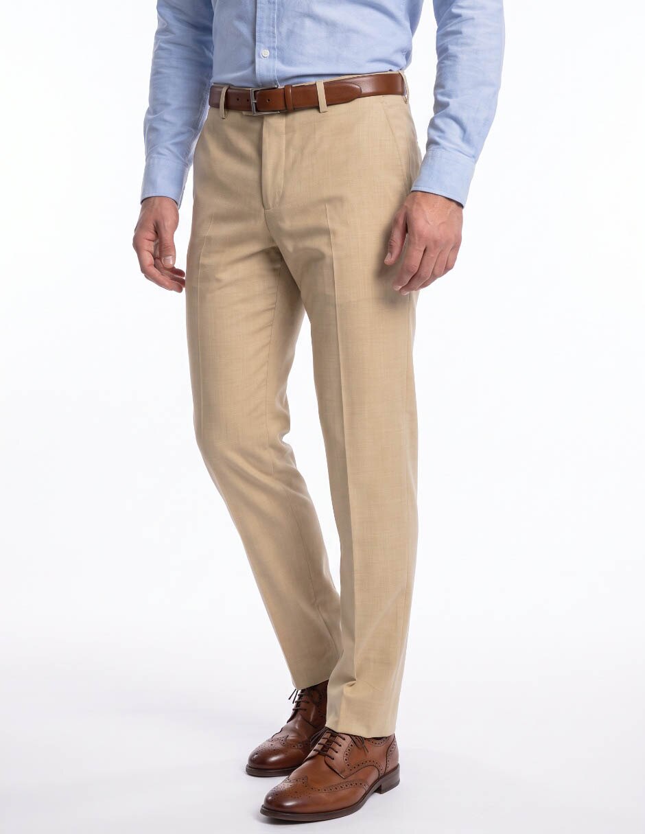 Pantalón de vestir slim para hombre Pantalón de vestir slim para hombre