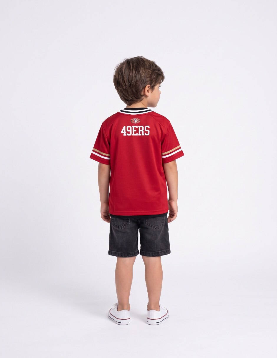 Playera deportiva casual San Francisco 49ers de niño 2